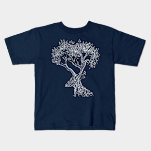 Mystic Antlers of the Forest (Light) Kids T-Shirt